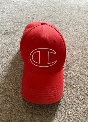 Champion cap, red, brand: Champion, condition: Good, size: One size, £3.70, £4.59 includes Buyer Protection