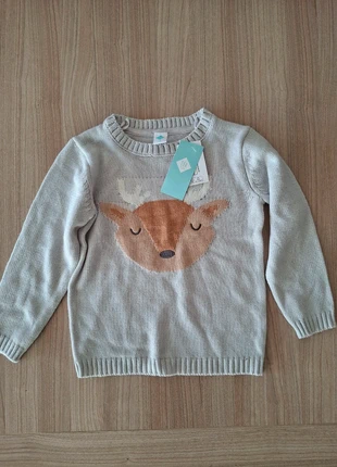 Pull bébé neuf Tex baby motif cerf - taille 4 ans, marque: TEX, état: Neuf avec étiquette, taille: 4 ans / 104 cm, 3,00 €, 3,85 € Protection acheteurs incluse