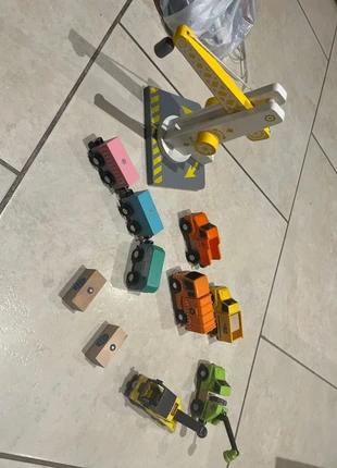 Lot véhicules train et grue aimantée, marque: Lidl, état: Bon état, taille: 3 ans / 98 cm, 5,00 €, 5,95 € Protection acheteurs incluse