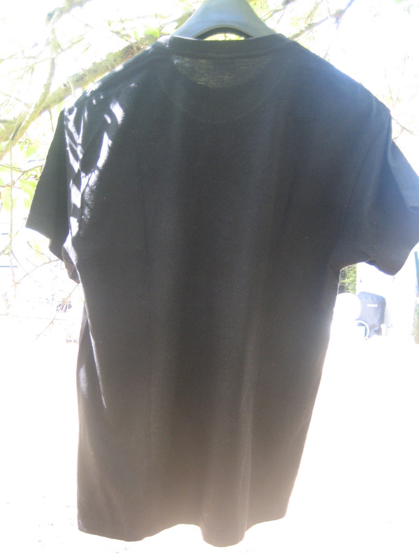 tee shirt humoristique homme taille S noir avec inscription