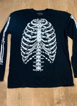 Tee-shirt manches longues / Rude / XL / 55x77 cm / Skeleton style / AA052, marque: Rude, état: Bon état, taille: XL, 7,00 €, 8,05 € Protection acheteurs incluse