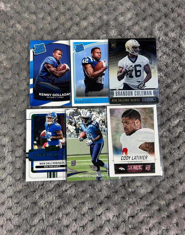 Lot of NFL Rookie Cards 1