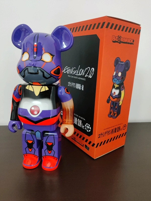 Bearbrick Evangelion 400% | Vinted