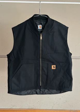Carhartt Rework Gillet Vest Black M Vintage Detroit Active 🌻, merk: Carhartt, staat: Heel goed, maat: M, € 39,00, € 41,65 inclusief Kopersbescherming Pro