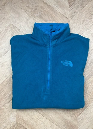 Polaire bleue zippée 1/4 The North Face – Homme Taille S, merk: The North Face, staat: Heel goed, maat: S, € 20,00, € 21,70 inclusief Kopersbescherming