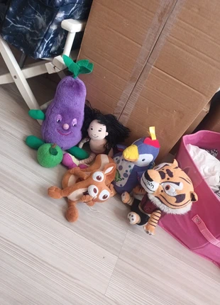 Lot doudous peluches divers, marque: Kung Fu Panda, état: Bon état, taille: 12-18 mois / 80 cm, 4,50 €, 5,43 € Protection acheteurs incluse