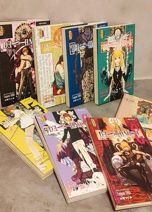 🖤 Lot 8 Mangas Death Note 🖤, estado: Bueno, 22,00 €, 23,80 € Protección al comprador incluida
