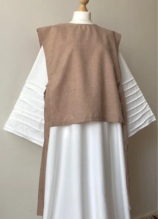 Tablier - corail - neuf, merk: Boutique Parisienne, staat: Heel goed, maat: Universele maat, € 5,00, € 5,95 inclusief Kopersbescherming Pro