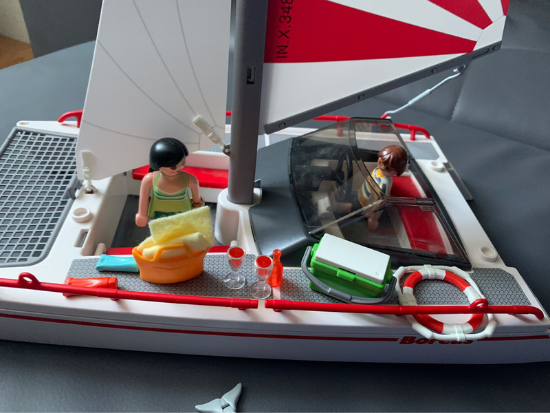 Playmobil catamaran -