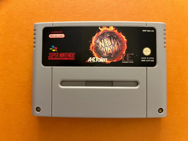 NBA Jam Te Super Nintendo Snes Fah 4