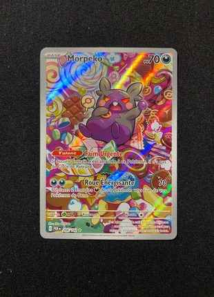 Morpeko AR 206/182 Faille paradoxe, marke: Pokémon, zustand: Sehr gut, 16,59 €, 18,12 € inklusive Vinted-Käuferschutz