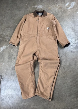 Combinaison rembourrée workwear taille S homme vintage beige canvas - SAL0673, marque: WORKWEAR, état: Très bon état, taille: S, 34,99 €, 37,44 € Protection acheteurs (Pro) incluse