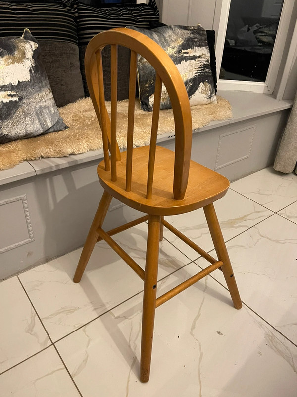 Childs wooden 2024 chair ikea