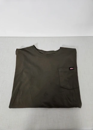 Dickies T-shirt hiver/chaud manches longues vert kaki poche logo homme XL – bon état (n°12), marca: Dickies, estado: Bueno, tamaño: XL, 12,00 €, 13,30 € Protección al comprador incluida
