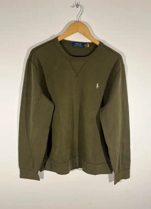 Sweat Ralph Lauren col rond kaki, marke: Ralph Lauren, zustand: Zufriedenstellend, größe: L, 15,00 €, 16,45 € beinhaltet Vinted-Käuferschutz Pro