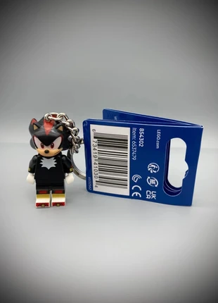 Porte-clés LEGO Sonic - Shadow The Hedgehog (Réf 854302), marca: LEGO, estado: Muy bueno, tamaño: Prematuro, máx. 44 cm, 8,50 €, 9,63 € Protección al comprador Pro incluida
