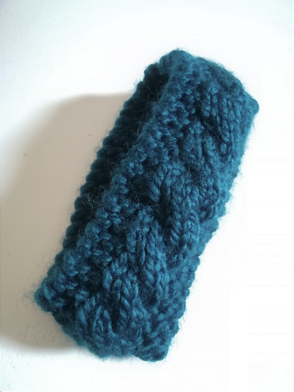 Bandeau tricoté main 1