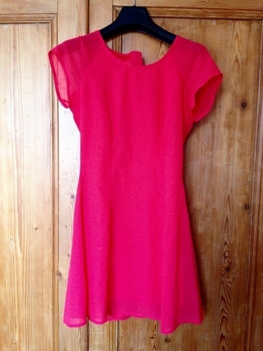 Robe patineuse rouge H&M