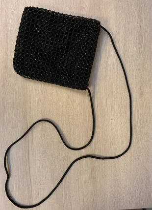 Bolso negro de fiesta cruzado, état: Très bon état, 8,00 €, 9,10 € Protection acheteurs incluse