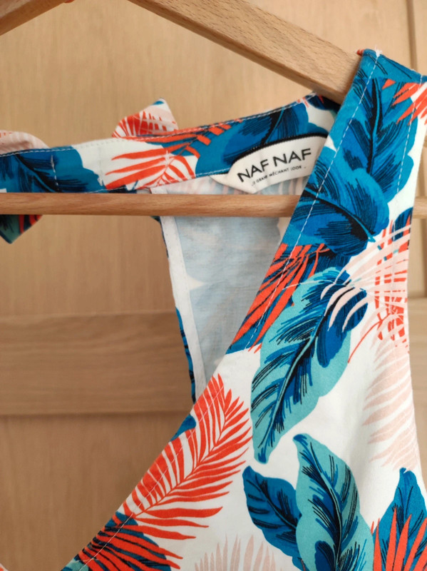 Robe tropical naf naf sale