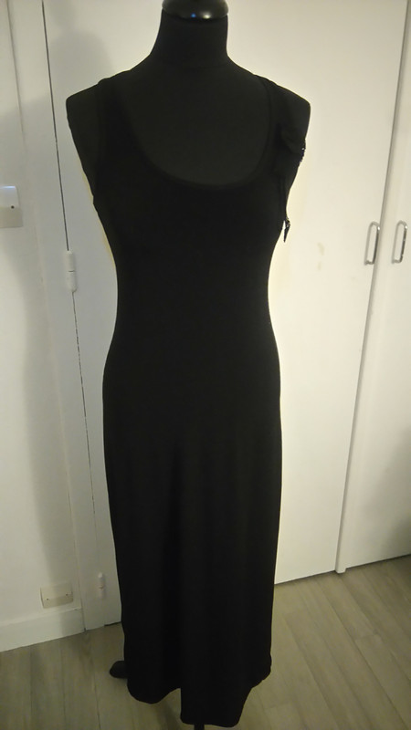 robe longue noire 1