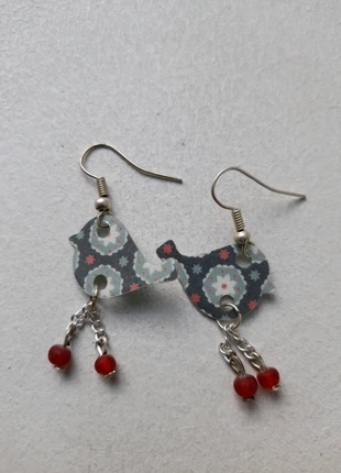 Boucles d'oreilles oiseaux , merk: Handmade, staat: Nieuw zonder prijskaartje, € 7,00, € 8,05 inclusief Kopersbescherming