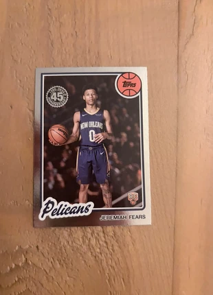 Jeremiah Fears Topps flagship, merk: Topps, staat: Nieuw zonder prijskaartje, € 3,00, € 3,85 inclusief Kopersbescherming