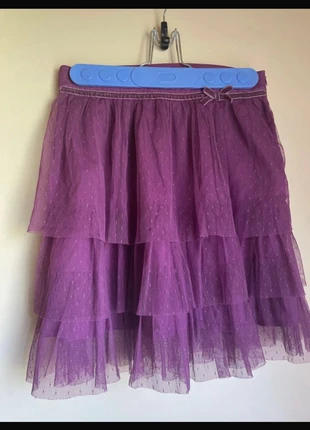 Jupe en tulle et tissus violette- Verbaudet- 12 ans, marque: Vertbaudet, état: Très bon état, taille: 12 ans / 152 cm, 5,00 €, 5,95 € Protection acheteurs incluse