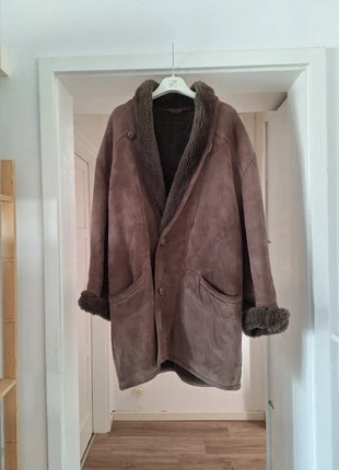 Vintage Shearling coat, marca: Shearling, estado: Bom, tamanho: XXL, €70.00, €74.20 inclui Proteção do Comprador