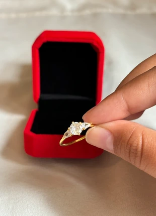 gold plated s925 ring, marca: Silver, estado: Novo com etiquetas, tamanho: 18,1 mm Ø / 18,5, €25.00, €26.95 inclui Proteção do Comprador