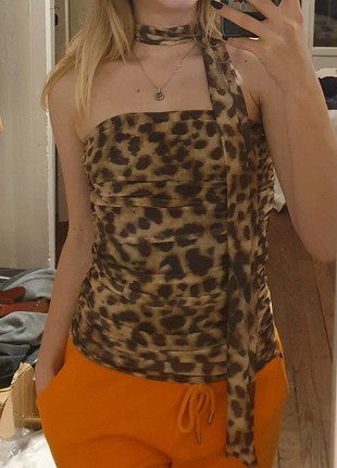 Top léopard femme, état: Très bon état, taille: S / 36 / 8, 10,00 €, 11,20 € Protection acheteurs incluse