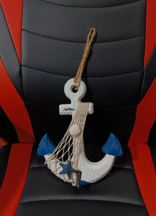 Anchor-Shaped Wall Key Holder – Souvenir from Armação de Pêra (Algarve), marca: algarve, estado: Muy bueno, 3,50 €, 4,38 € Protección al comprador incluida