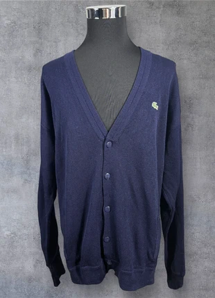 |Cardigan Lacoste Col Rond #125 | Bleu | L |, brand: Lacoste, condition: Very good, size: L / 40 / 12, €30.00, €32.20 includes Buyer Protection Pro