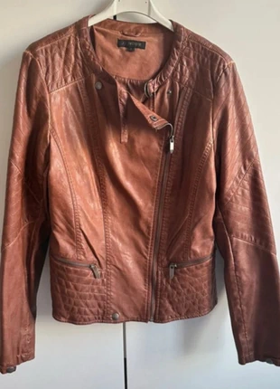 Chaqueta marrón de poli piel de XL Mode - Talla L, marque: XL Mode, état: Très bon état, taille: L / 40 / 12, 16,00 €, 17,50 € Protection acheteurs incluse