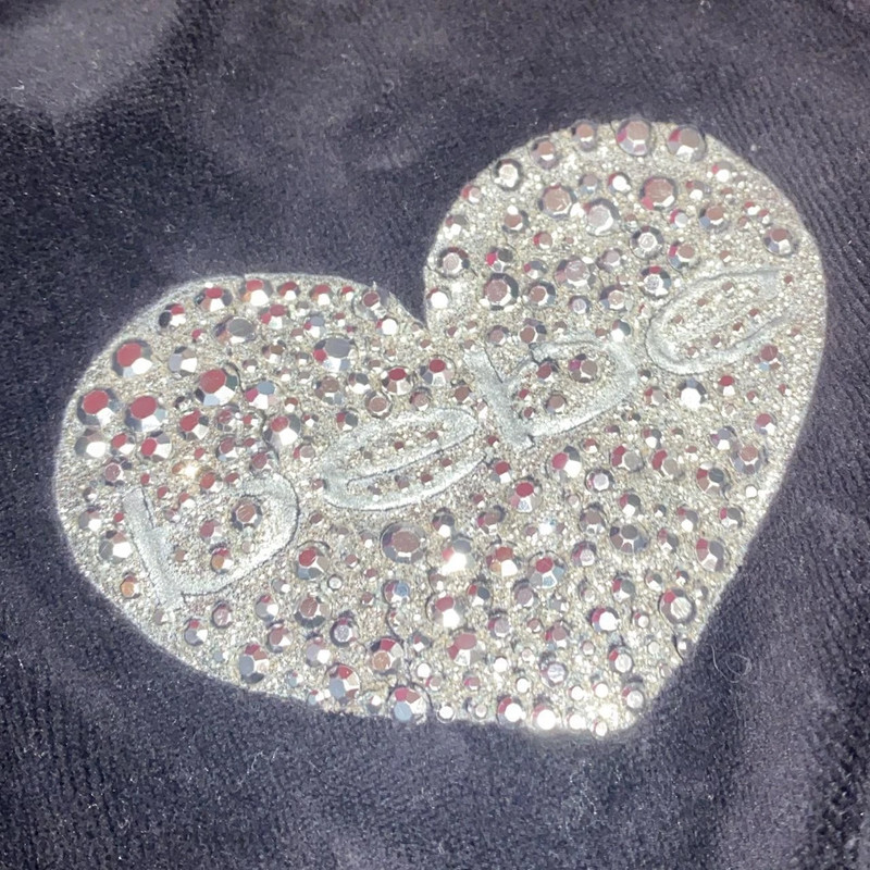 Vintage Bling Bebe Heart Cropped Jacket 3