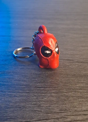 Hand-Painted Deadpool Keychain - 3D Printed, marca: Deadpool, estado: Muito bom, tamanho: Tamanho único, €6.00, €7.00 inclui Proteção do Comprador