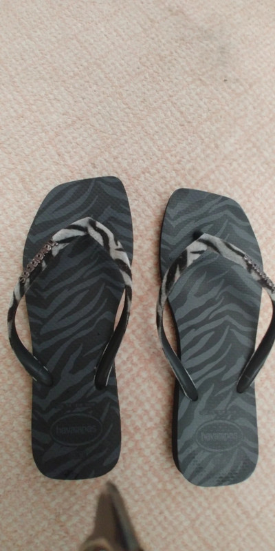 Tongue havaianas noire tigrée | Vinted