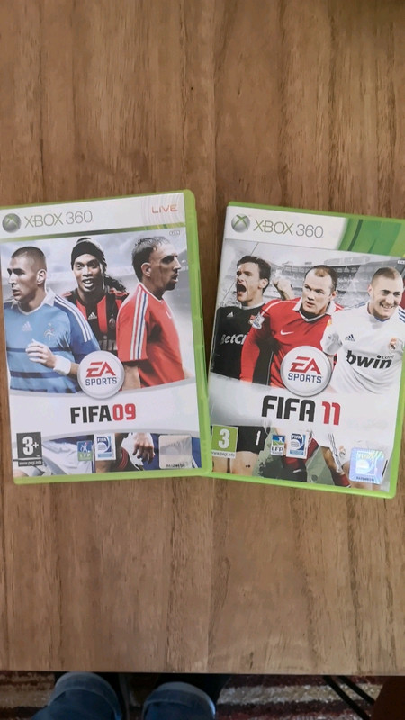 Xbox 360 Fifa 09 & 12