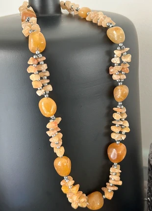 Collier vintage ambre, marque: Vintage, état: Très bon état, 26,50 €, 28,53 € Protection acheteurs incluse