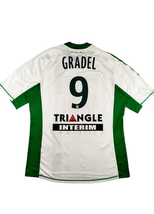 Maillot AS Saint-Étienne vintage 2012 Adidas Gradel n°9 XL, marque: adidas, état: Très bon état, taille: XL, 199,00 €, 209,65 € Protection acheteurs incluse