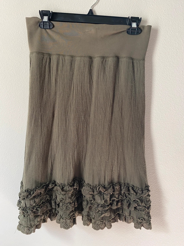 Olive Green Maxi Skirt | Vinted