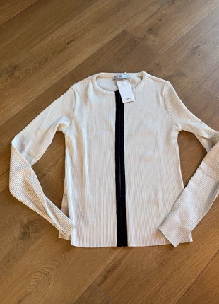 Mango gebreide katoen vest maat M/L nieuw new, merk: Mango, staat: Nieuw met prijskaartje, maat: M / 38 / 10, € 12,00, € 13,30 inclusief Kopersbescherming