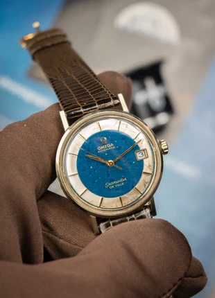 Omega Seamaster De Ville / Automatic / 14K gold filled, merk: Omega, staat: Heel goed, maat: 30–38 mm, € 1 050,00, € 1 071,00 inclusief Kopersbescherming