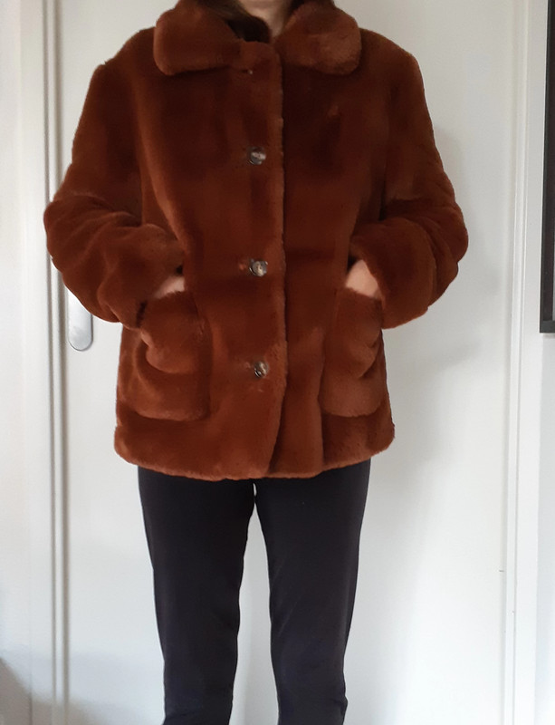 manteau marron promod