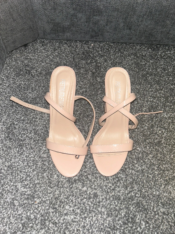 Pretty Little Thing Nude heels Vinted