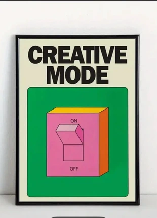 Poster in stile creativo, brand: CASA, condizioni: Nuovo con cartellino, €4.50, €5.43 include la Protezione acquisti