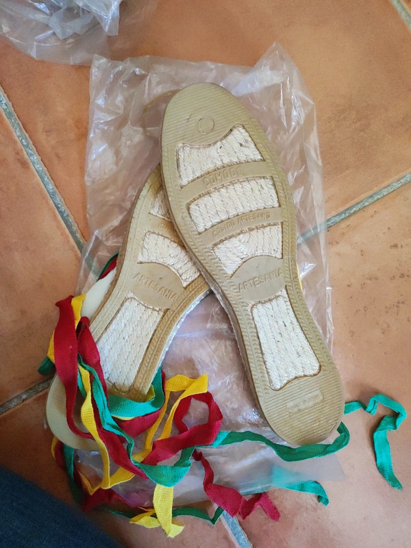 Zapatillas Alpargatas para disfraz de Pastor niño o niña