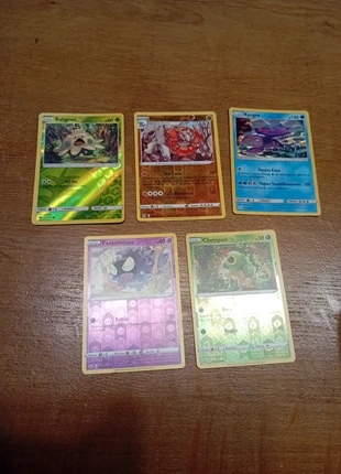 Lot 5 cartes holographiques, marke: Pokémon, zustand: Neu, 4,00 €, 4,90 € inklusive Vinted-Käuferschutz
