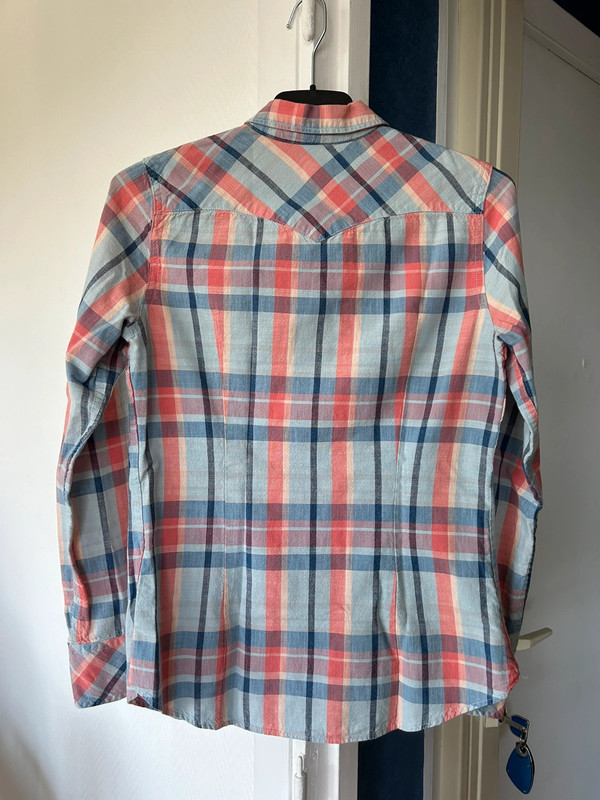 Chemise levis a carreaux 5