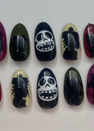 Gorillaz Hand Painted Press on Nails, brand: NO LABEL, condition: New with tags, £35.00, £37.45 includes Buyer Protection